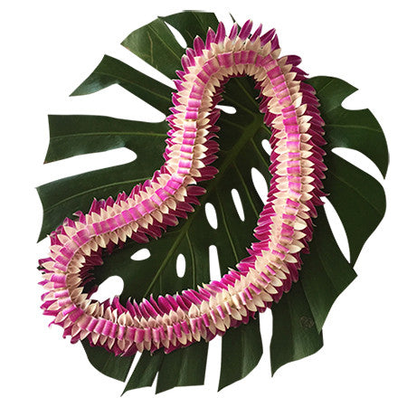 orchid lei