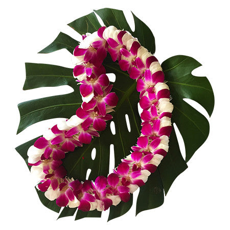 orchid lei